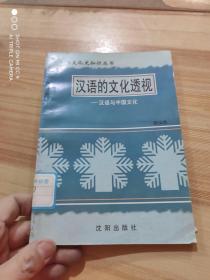 中国文化史知识丛书 汉语的文化透视 汉语与中国文化