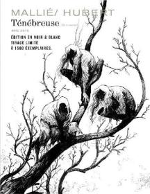 法文原版漫畫 黑暗入侵2 黑白線稿特別版 Tenebreuse tome 2