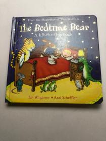 英文原版绘本 The Bedtime Bear: A Lift-The-Flap Book 纸板翻翻