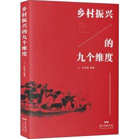 乡村振兴的九个维度 孔祥智 广东人民出版社 9787218131887 图书正版