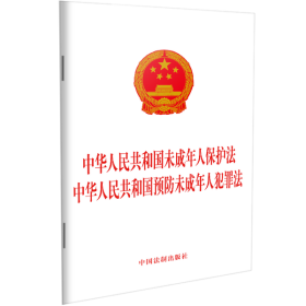 中华人民共和国未成年人保护法 中华人民共和国预防未成年人犯罪法中国法制出版社中国法制出版社9787521615180