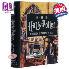 【中商原版】哈利波特电影艺术：神奇的地方（迷你书）英文原版 The Art of Harry Potter: Mini Book of Magical Places