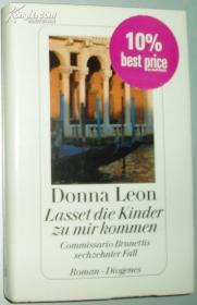 德语原版小说 Lasset die Kinder zu mir kommen: Donna Leon