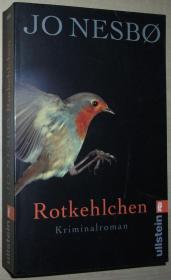 ☆德语原版书 Rotkehlchen: Harry Holes dritter Fall Jo Nesbo