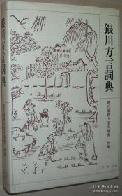 正版 银川方言词典  张安生 江苏教育出版社 / 原书