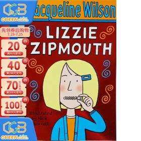 英文原版 Lizzie Zipmouth 英国儿童文学女王 小学英语课外阅读 青少年的情绪管理 Jacqueline Wilson!