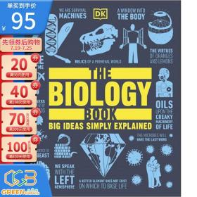 DK人类的思想百科丛书 The Biology Book 生物学图解 英文原版 学科科普全彩 铜版纸精装 Big Ideas Simply Explaine!