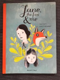 简爱 狐狸与我Jane the Fox and Me 插画绘本9-12岁青少年成长读物 青春期 加拿大插画师 Isabelle Arsenault