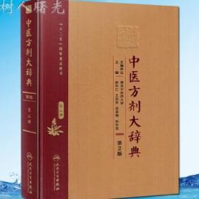 中医方剂大辞典 第2版 第二册 彭怀仁 人民卫生出版社
