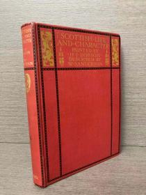 Scottish Life and Character（《苏格兰生活与性格》，H.J.Dobson彩色插图，布面精装，1919年老版）