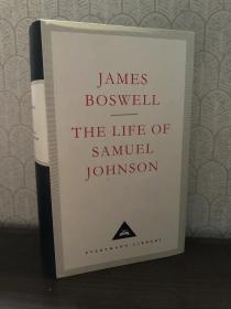 The Life of Samuel Johnson（鲍斯威尔《约翰生传》，古往今来传记翘楚，注释详尽，资料丰富，布面精装带护封，人人文库，可读可藏）