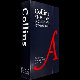全新现货正版进口英文原版Collins English Dictionary and Thesa 9780007955596