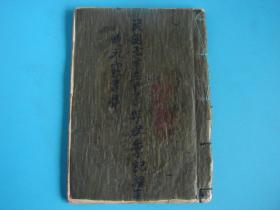 非常少见的【建国初·手抄本】源于古代秘传·风水术秘卷：通天窍书骨
