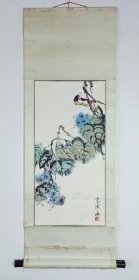 张光海（四川成都著名书画家，刘既明、吕林弟子）80年代《花鸟》