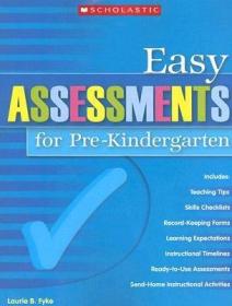 现货Easy Assessments for Pre-Kindergarten