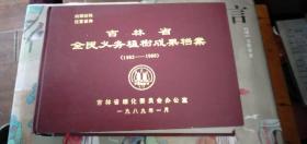 吉林省全民業務植樹成果檔案  1982-1988