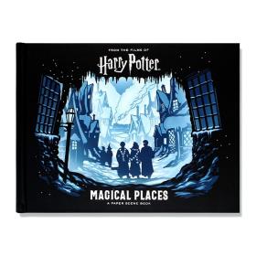 现货 Harry Potter Magical Places: A Paper Scene Book 哈利波特 电影场景 神奇的地方 3D立体故事 美丽剪纸场景 英文原版
