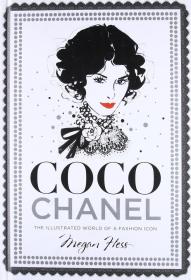 现货原版Coco Chanel: The Illustrated World of a Fashion Icon香奈儿时尚服装插画手绘手稿