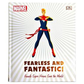 现货原版 DK 漫威超级女英雄设定集百科 Marvel Fearless and Fantastic! 漫威无畏而神奇：女英雄拯救世界