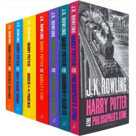 全新现货新版哈利波特英文原版Harry Potter全集全7册英国成人版平装盒装一版一印新封面