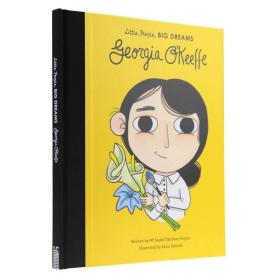 英文原版Georgia O'Keeffe小人物大梦想