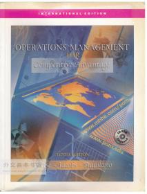 Operations Management for Competitive Advantage (tenth edition) 英文原版-《竞争优势运营管理（第十版）》（含一枚光盘）