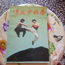 速成少林拳卢伟光海南摄影美术出版社绝版正版图书老版本旧书籍