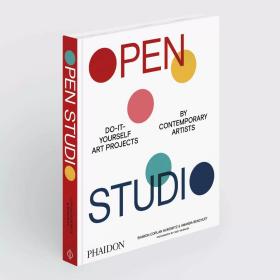 英文正版 Open Studio 开放工作室:自作艺术项目 当代艺术家作品