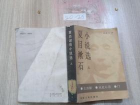 夏目漱石小说选 上