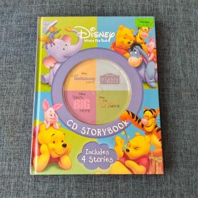 DISNEY Winnie the Pooh Movies CD StoryBook 小熊维尼电影CD故事书【英文原版】