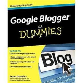 预订 Google(R) Blogger For Dummies(R) [Wiley计算机]