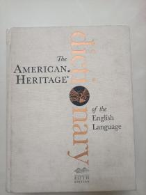 The American Heritage dictionary of The English Language fifth edition 英文原版