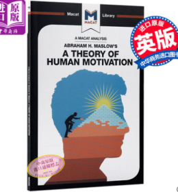 【中商原版】人类动机理论 MACAT解读系列 英文原版 心理学 A Theory of Human Motivation Stoyan Stoyanov Macat Library