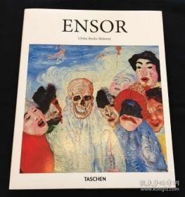 原版 Ensor 詹姆斯·恩索尔 超现实主义艺术 精装本