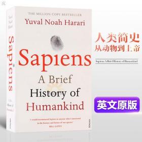 正版Sapiens: A Brief History of Humankind人类简史 从动物到上