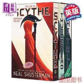 【原版】大镰刀三部曲 英文原版 The Arc of a Scythe Trilogy Scythe Thunderhead The Toll Neal 尼尔舒斯特曼 Shuster
