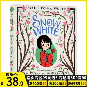 正版全新白雪公主 Snow White 英文原版绘本 纸板书 儿童经典童话故事图画书 英文版进口原版书籍