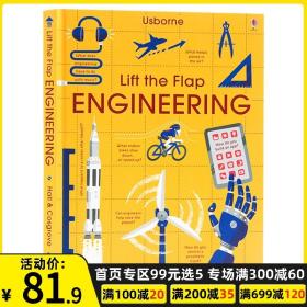 正版全新工程小百科 Lift the Flap Engineering 英文原版 STEM翻翻书