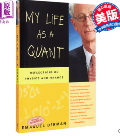 【中商原版】英文原版 My Life as a Quant Emanuel Derman金融大师在华尔街