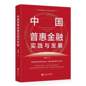 中国普惠金融实践与发展 黄波涛中国财政经济出版社9787522321523