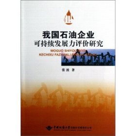 我国石油企业可持续发展力评价研究 张波中国地质大学出版社