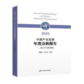 2019中国产业发展年度分析报告:投入产出的视角 芮明杰上海财经大