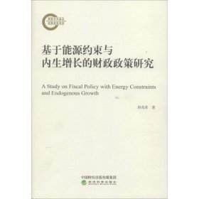 基于能源约束与内生增长的财政政策研究 唐兆希经济科学出版社