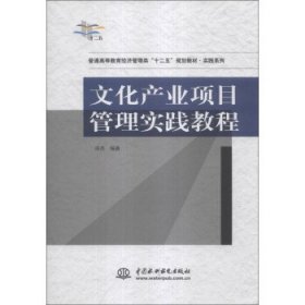 文化产业项目管理实践教程 田杰中国水利水电出版社9787517012719
