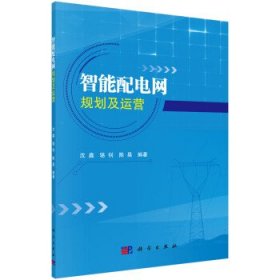 智能配电网规划及运营 沈鑫科学出版社9787030604323