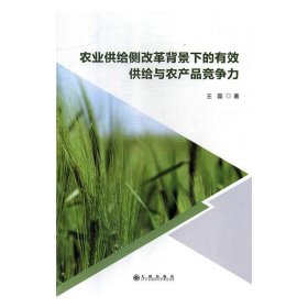 农业供给侧改革背景下的有效供给与农产品竞争力 王磊九州出版社9