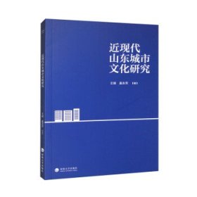 近现代山东城市文化研究 王颖,盖志芳河海大学出版社