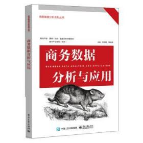 商务数据分析与应用 吕丽珺,杨泳波电子工业出版社9787121433115