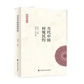 当代中国村规民约习惯法论丛 高其才中国政法大学出版社