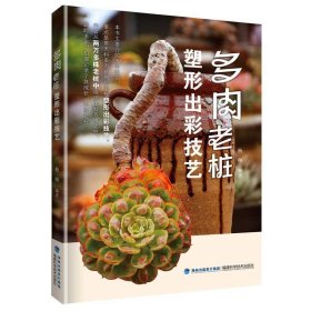 多肉老桩塑形出彩技艺 杨帅福建科技出版社9787533558925